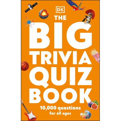 预订 大问答测验书 游戏活动 知识问答 英文 The Big Trivia Quiz Book:9780744035834