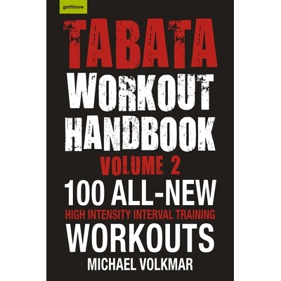 预订 Tabata健身手册,第2卷:适用于所有健身水平的100多种全新的高强度间歇训练 运动 健身 锻炼 健身训练 英文版 Craveable Ket