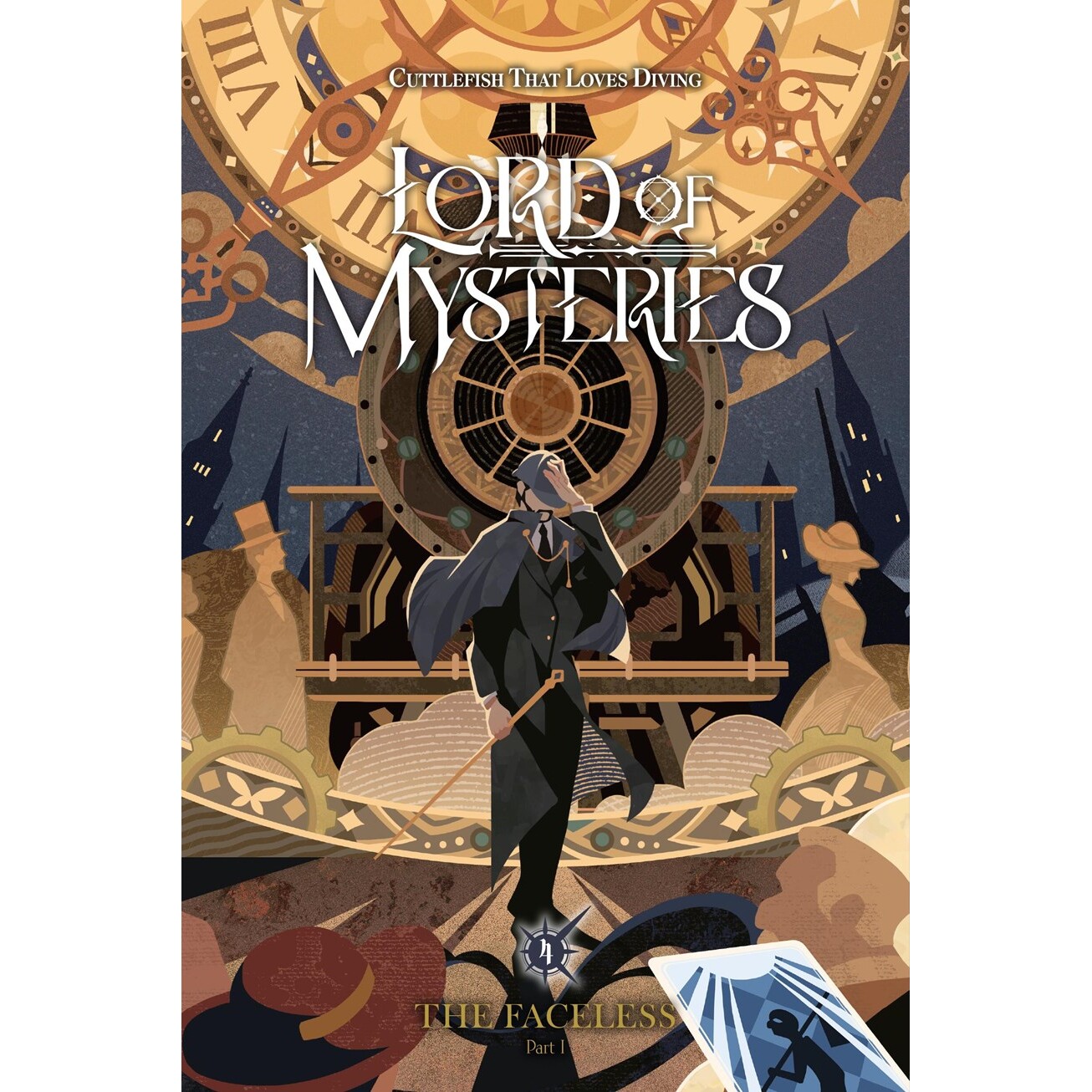 预售 诡秘之主4 无面人篇 上 爱潜水的乌贼 Lord of Mysteries Vol 1 英文原版小说 奇幻悬疑 蒸汽朋克