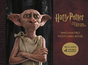 Harry 电影剧照 Book 哈利波特与密室明信片 含4张动态图 Secrets and Potter Postcard 英文原版 the Enchanted Chamber