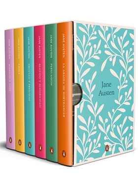 预售 简·奥斯汀套装 西班牙语原版 西语阅读 Estuche Jane Austen: Obra completa Jane Austen