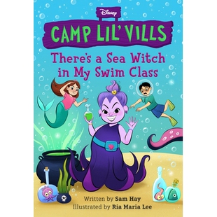 预订 我的游泳课上有一个海女巫 幽默故事 英文 小村营地 Camp Lil Vills There's a Sea Witch in My Swim Class:9781368084628