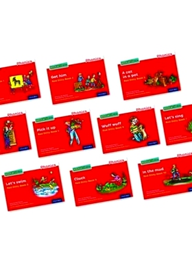 预订 Read Write Inc. Phonics: Red Ditty Books Mixed Pack of 10 (PACK): 9780198371175