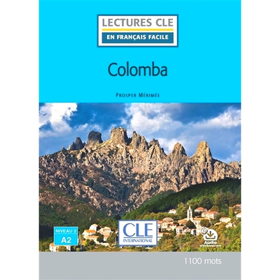 预售 法语分级读物 A2 高龙巴 Colomba 普罗斯佩·梅里美 原声朗读音频 CLE出品 1100词阅读理解