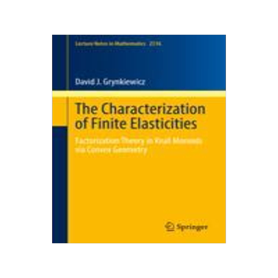 预订 The Characterization of Finite Elasticities