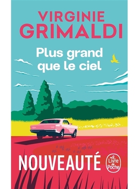 预售 比天空还要广阔 Virginie Grimaldi 法语原版小说 Plus grand que le ciel
