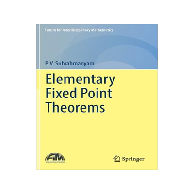 预订 Elementary Fixed Point Theorems