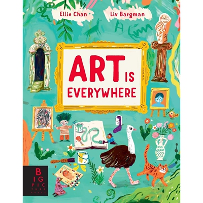 艺术无处不在 Art is Everywhere 艺术启蒙绘本 英文原版