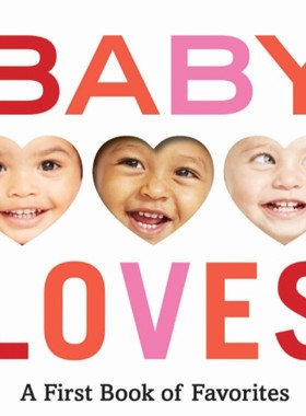 [现货] 英文原版 宝宝爱 情绪认知纸板书 低幼启蒙 Baby Loves: A First Book of Favorites