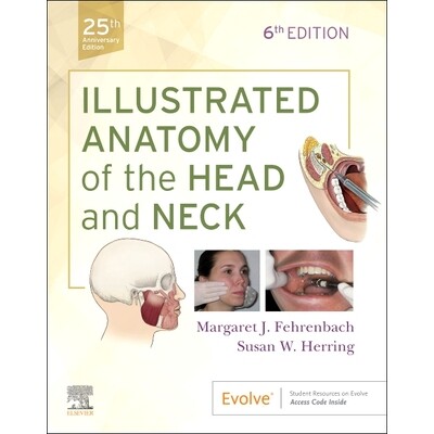 Illustrated Anatomy of the Head and Neck 头部和颈部的图解解剖 9780323613019