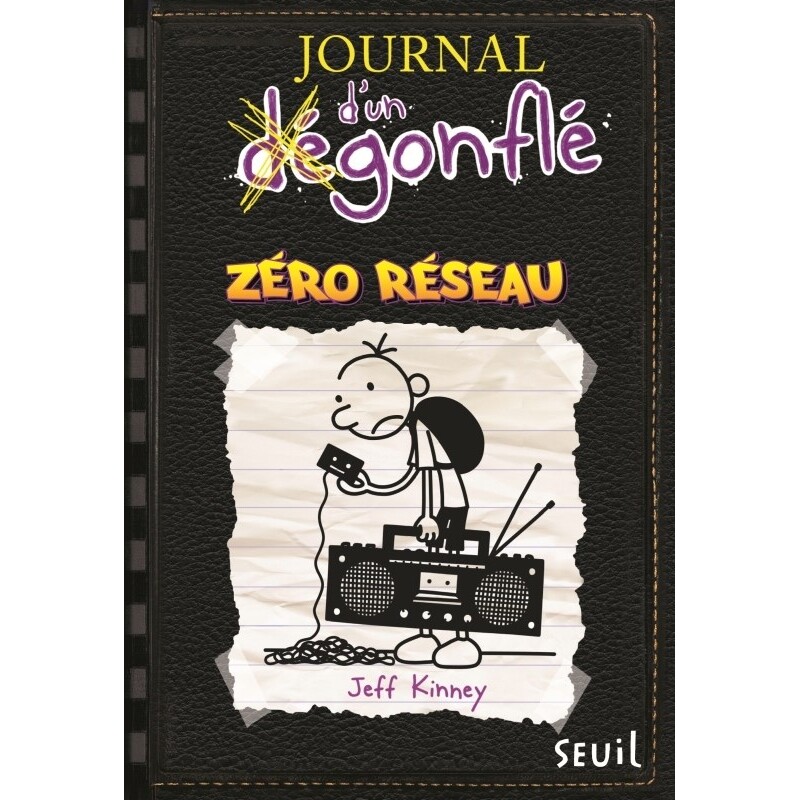 预售 小屁孩日记10 法语版 Jeff Kinney 少儿入门读物 Journal d'un dégonflé 法国进口书 Zéro réseau