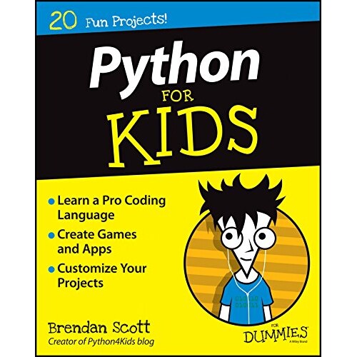 预订 Python For Kids For Dummies 儿童 Python 脚本语言达人迷 9781119093107