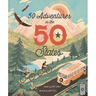 50 Adventures in the 50 States 美国50个州的50次冒险: 9780711254459