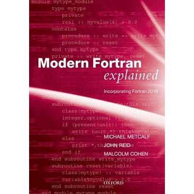 Modern Fortran Explained Incorporating Fortran 2018 现代公式翻译解释：结合公式翻译2018 9780198811886