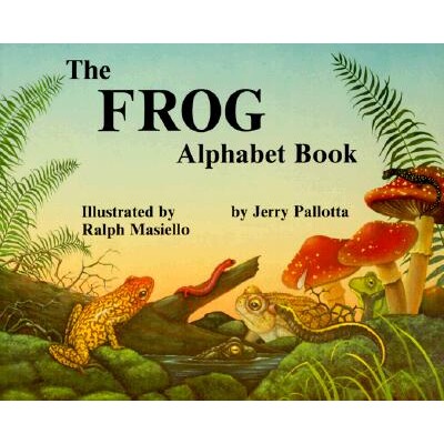 预订 青蛙字母书 海洋湖泊 地球科学 英文 Jerry Pallotta'S Alphabet Bks 杰瑞&middot;帕洛塔字母书 The Frog Alphabet Book:978088106