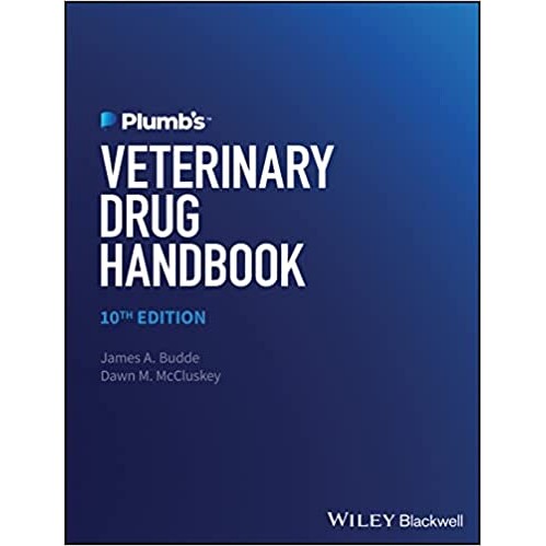 Plumb’S Veterinary Drug Handbook Plumb 兽药手册 第10版 9781394172207