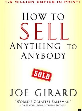 预订 How to Sell Anything to Anybody 英文原版 把任何东西卖给任何人 Joe Girard