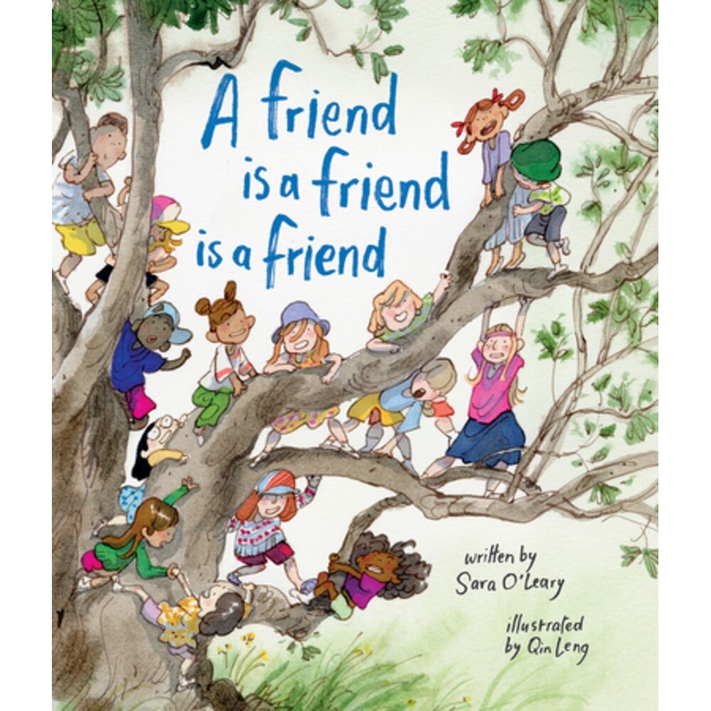 预售 朋友就是朋友 Who We Are系列 冷沁插画 精装绘本 Sara O'Leary 英文原版 A Friend Is a Friend Is a Friend