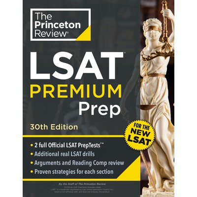 预订 研究生考试备考 普林斯顿评论 LSAT 高级准备,第 30 版:2 次官方 LSAT 准备测试 + 真正的 LSAT 练习 + 新考试复习 学习考
