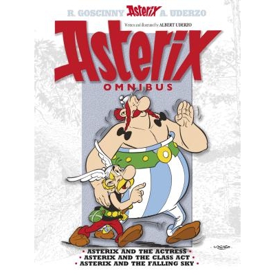 英文原版高卢英雄历险记 31-33 合订本卷十一 儿童漫画 Asterix Omnibus 11 阿斯特克斯与桃花女英雄集结号天塌下来砸在脑袋上