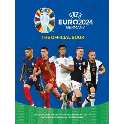 2024欧洲足球锦标赛官方指南 UEFA EURO 2024 The Official Book 英文原版 Keir Radnedge 欧锦赛 欧洲杯