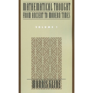 Mathematical Thought from Ancient to Modern Times: Mathematical Thought from Ancient to Modern Times, Volume 1 从古代到