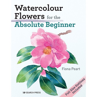 预订 水彩花卉入门指南 绘画技法 绘画教程 油画 水彩画 英文版 Watercolour Flowers for the Absolute Beginner:9781800920149