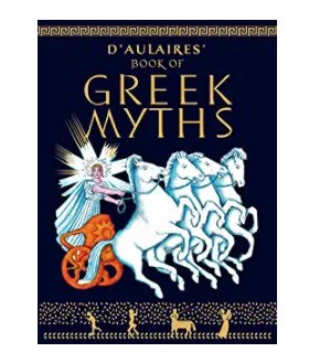 现货 多莱尔的希腊神话 英文原版 彩绘大开本 D'Aulaire's Book of Greek Myths 9780440406945