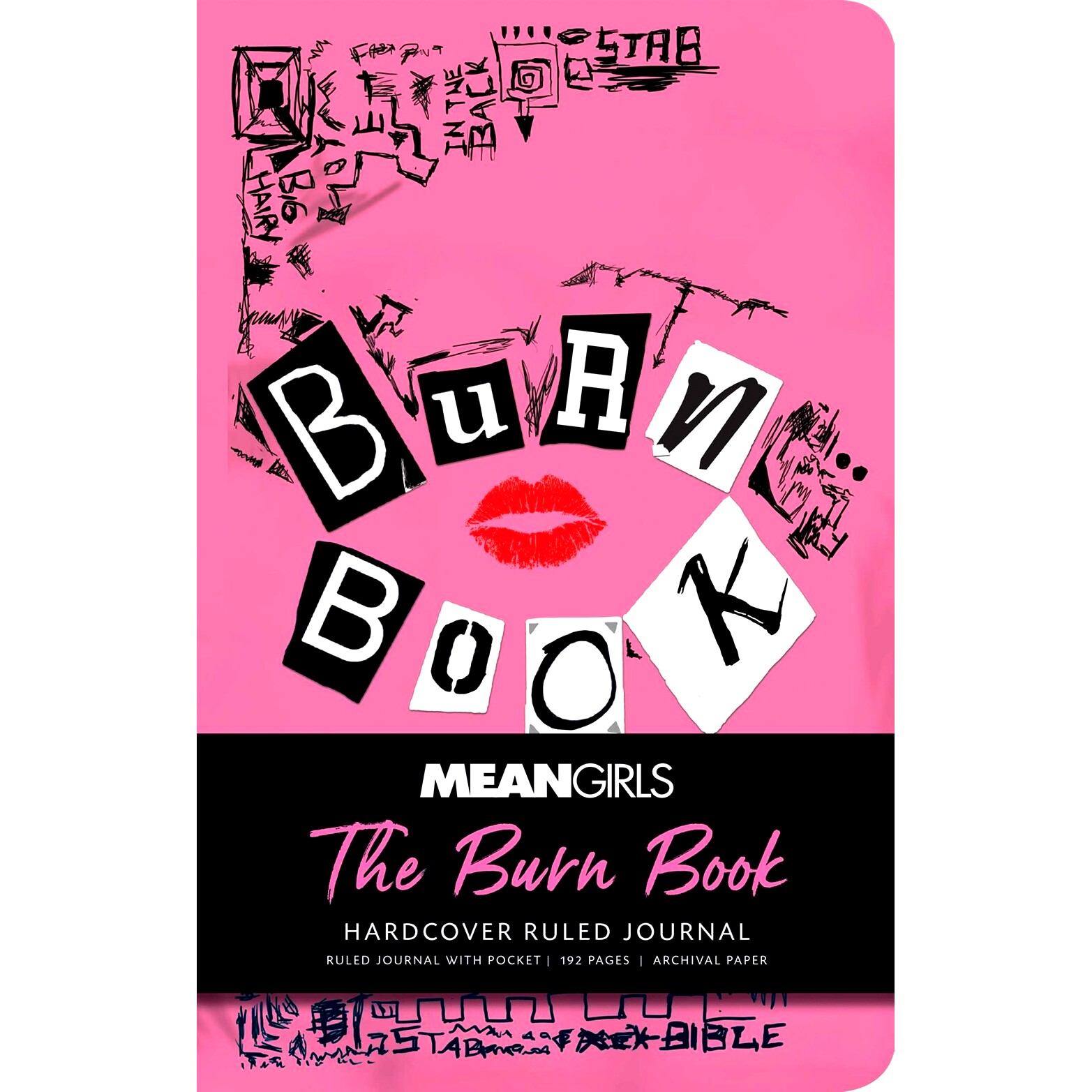 现货 Mean Girls The Burn Book Hardcover Ruled Journal 贱女孩 硬皮精装笔记本 电影周边 进口文具文创 英文原版