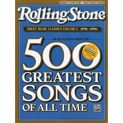 Rolling Stone滚石经典乐谱第2卷 1970-1990年代流行摇滚金曲合集 钢琴吉他弹唱谱