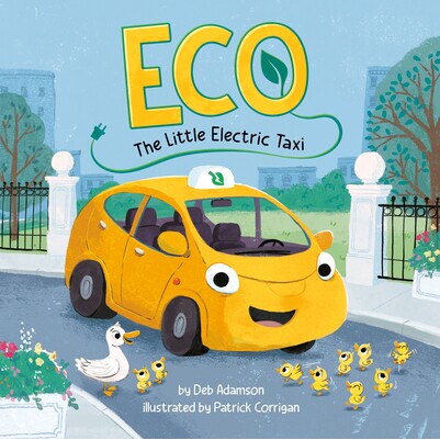 预订 生态:小型电动出租车 交通工具主题 汽车卡车 英文 Eco: The Little Electric Taxi:9780593886960