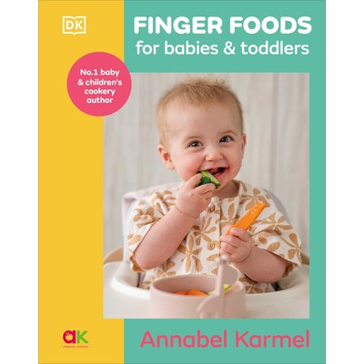 预订 婴儿和幼儿的手指食物 美食烹饪 儿童烹饪 英文 Finger Foods for Babies and Toddlers: From the No. 1 Children's Cookboo
