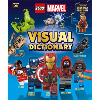 预订 乐高漫威视觉词典:带有*钢铁侠小人仔 英文 LEGO Marvel Visual Dictionary: With Exclusive Iron Man Minifigure:97807440