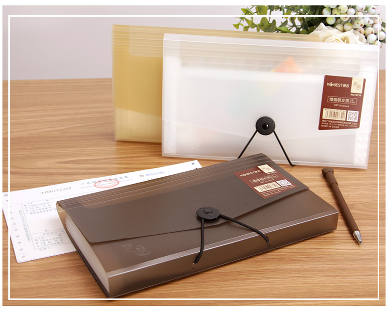 文件夹a5风琴包多层单据夹财务