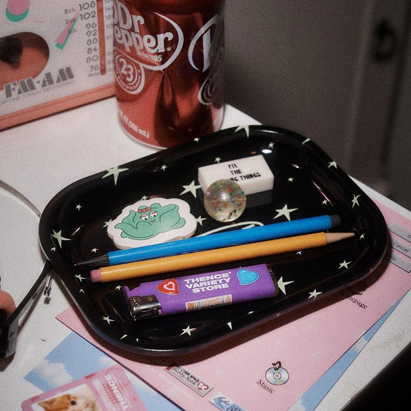 多用途铁盘托盘桌面杂物收纳盘