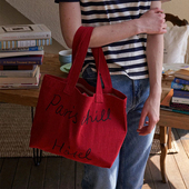 韩国HOTEL 827纯色复古托特包手提包上班通勤大容量休闲单肩包ins