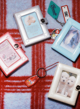 韩国thence珠光迷你拍立得小3寸相册名片册小卡相片收纳册ins小众
