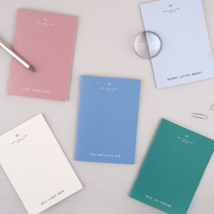 韩国DASH DOT简约31天手账本日记笔记事本月计划ins一天一页 AND