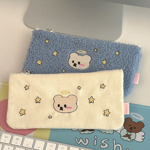 mazzzzy可爱小熊笔袋化妆收纳包