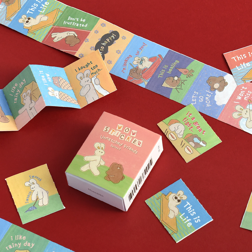 韩国纸质diy装饰贴纸手账素材