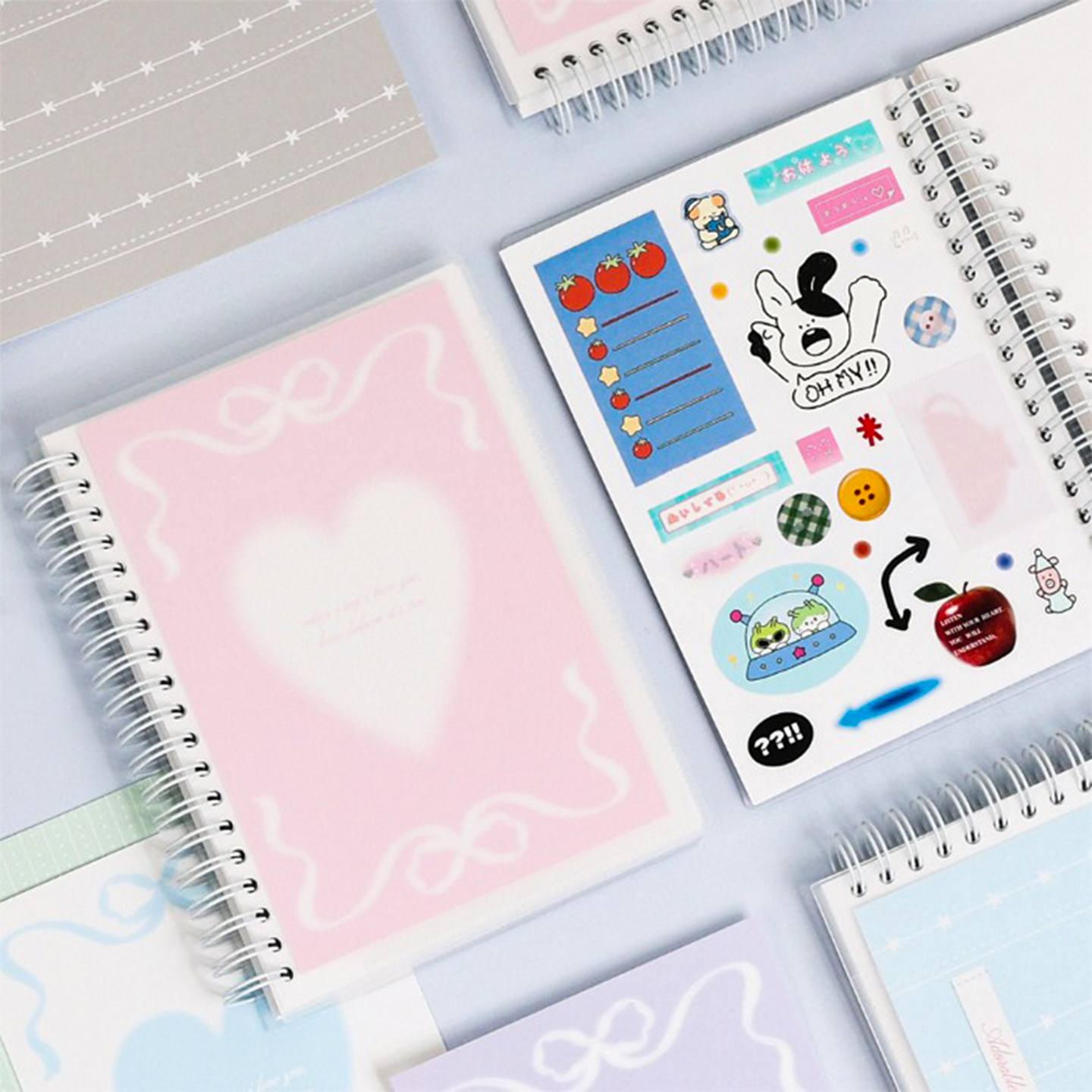 wannathis甜美离型贴纸收纳本