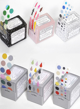 韩国flagg小清新简约重点标记贴美纹花纹手帐贴纸胶带ins风装饰贴