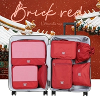 Красный кирпичный кирпичный кирпич [7 кусочков с 3 ПВХ самостоятельными мешками]