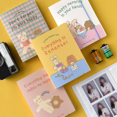 韩国正品卡通4x6寸相册四格相片