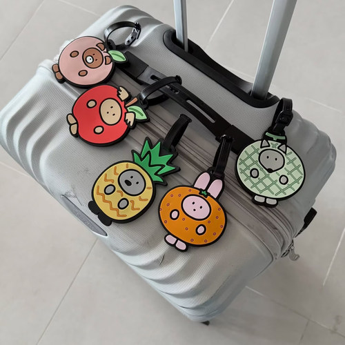 hozumi可爱行李牌姓名防丢挂件