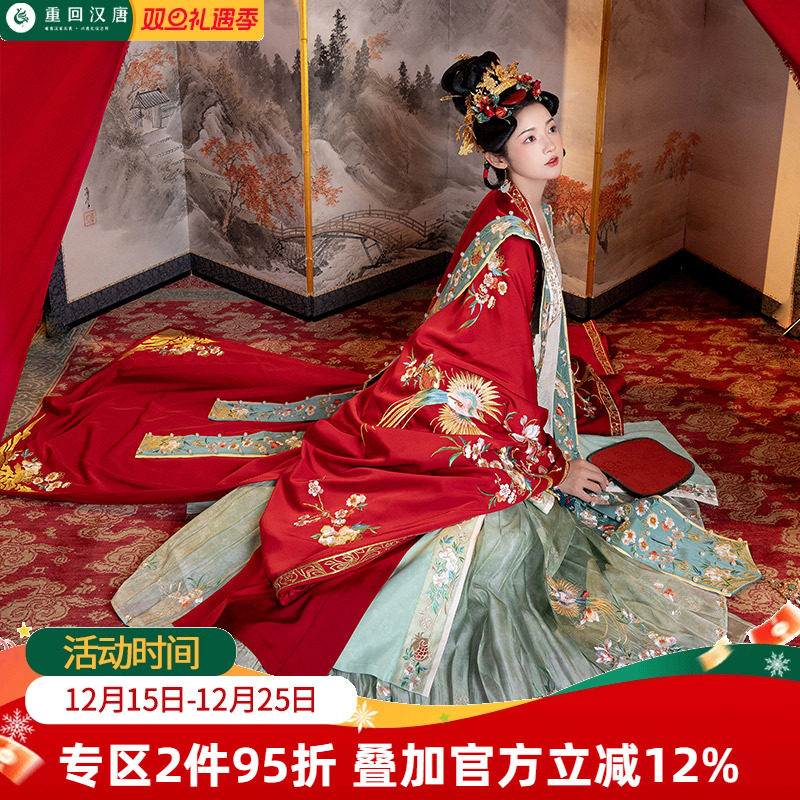 重回佳鹊双栖宋制汉服原创