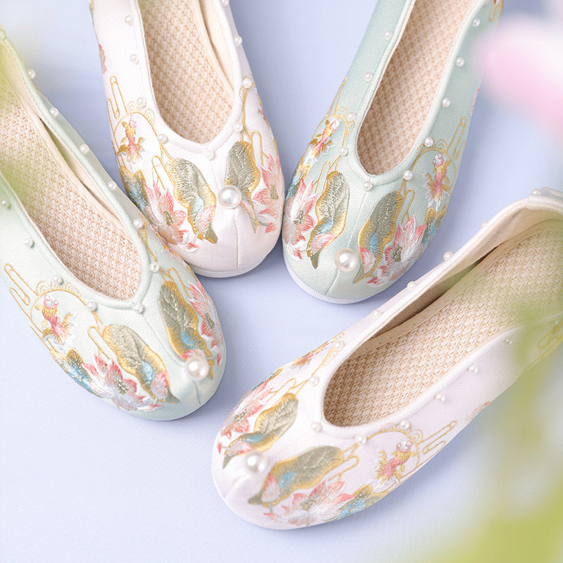 【直播间专享】重回汉唐汉服配饰锦兔荷包清荷弓鞋合集