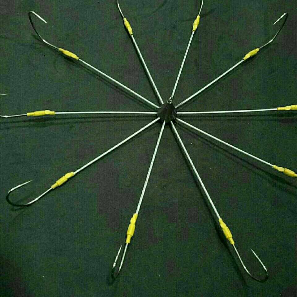 锚钩 可视锚鱼钩十爪锚钩可视鱼杆水下探头选用款可视盘钩鸡爪钩