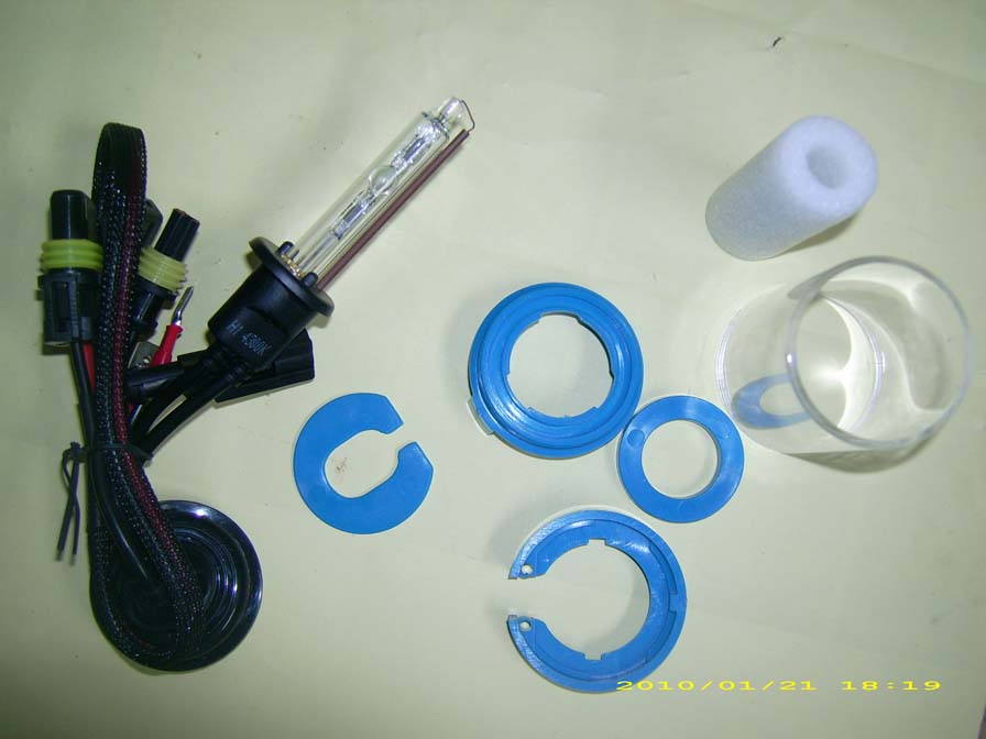 55w-300wH1 H3 H7h9h11 9005 9006氙气灯泡4300K-12000K 质保一年