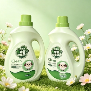 浠漾洗衣液爸爸宝贝儿温和抑菌2kg深层无磷柔顺洁净除菌留香持久